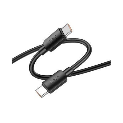 Immagine prodotto di Cavo di ricarica USB tipo C a USB tipo C cavo di ricarica rapida PD 100W 1m cavo dati nero