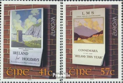 Produktbild von Briefmarken Irland 2003 Mi 1499-1500 (kompl.Ausg.) postfrisch Plakatkunst