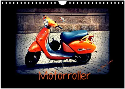 Produktbild von Motorroller (Wandkalender 2026 DIN A4 quer), CALVENDO Monatskalender