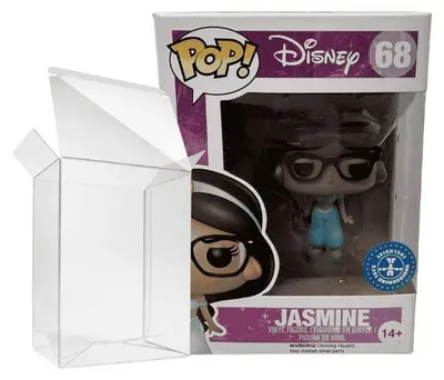 Produktbild von Funko Pop! Disney: Jasmine with Glasses (Nerd) #68 Underground Toys Exclusive