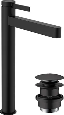 Immagine prodotto di hansgrohe Finoris robinetterie de lavabo 260 pour vasques avec vidage Push-Open, portée 208mm, 76070670, 76070670