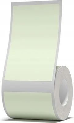 Produktbild von EDIBAZZAR | NIIMBOT B21 B3S B1 Etiketten 40x60mm Grün 120 Stück Original