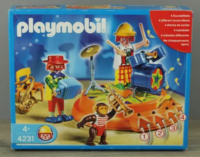 Produktbild von PLAYMOBIL 4231 Zirkus Zirkuskapelle mit 4-fach-Soundmodul