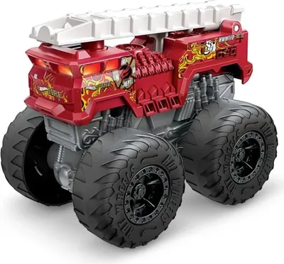 Obrázek produktu pro Hot Wheels Monster Trucks HDX65, Monster Truck, 3 rok/roky, LR44, Plast, Kov, Červená