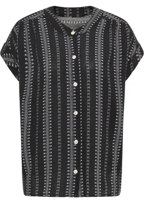 Image de Chemisier ESHA pour femme - noir et blanc, XL
