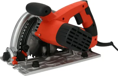 Obrázok produktu pre Ponorná píla YATO 1300 W - Ručná kotúčová píla s pílovým kotúčom 165 mm, hĺbka rezu 55 mm, pozvoľný štart, regulácia otáčok, vrátane podrezávacieho plotu
