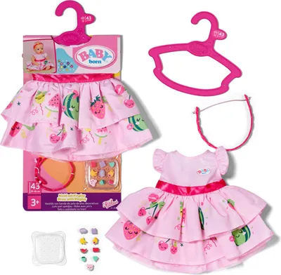 Zdjęcie produktu dla Mga BABY BORN ubranko 43cm sukienka 837269