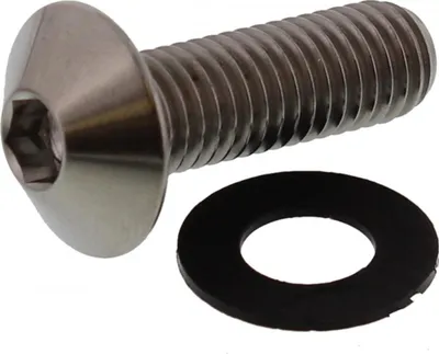 Produktbild von Linsenschraube JMP Bolt M8x1,25mm 25mm Titan