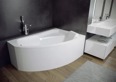 Obrázek produktu pro Netvarované koupel vany Rohové vany Design Koupel vany Akrylátové bílé