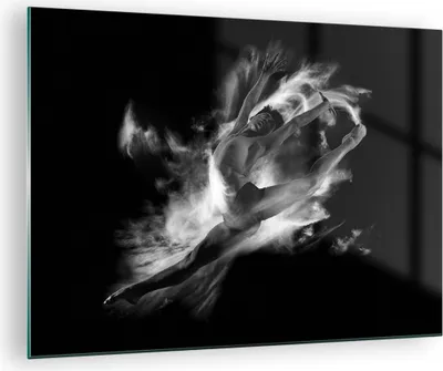 Produktbild von Bilder auf glas - Einteilig - Tanz Mann spring - 70x50cm - Glasbilder - Wandbilder - Bilder - zum Aufhängen bereit - Wanddekoration aus Glas - Glas Bilder - Wandbild auf Glas - GAA70x50-4391