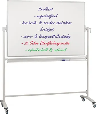 Produktbild von Franken ST3802, 1000 x 1500 mm, Emaille, Horizontal, Magnetisch, Anti-Kratz-Beschichtung