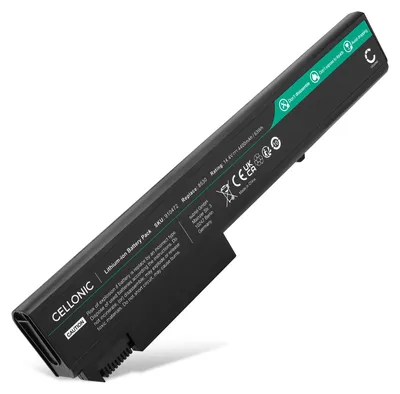 Image de CELLONIC 1x Batterie pour Ordinateur portable Compatible avec HP EliteBook 8740w, EliteBook 8540w, EliteBook 8540p, AV08XL - (4400mAh, 14.4V)