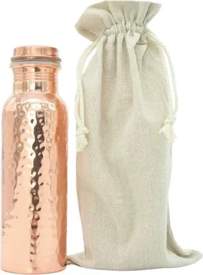 Obrázek produktu pro Prémiová láhev na vodu Gisane z tepané mědi, 750 ml