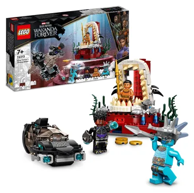 Image de LEGO 76213 Marvel Roi Namor Salle du trône, Black Panther Wakanda