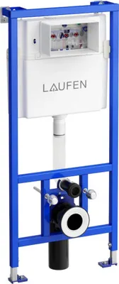Immagine prodotto di Laufen LIS - Installazione a parete per WC sospeso, alimentazione idrica superiore e posteriore, 112 cm, H8946600000001