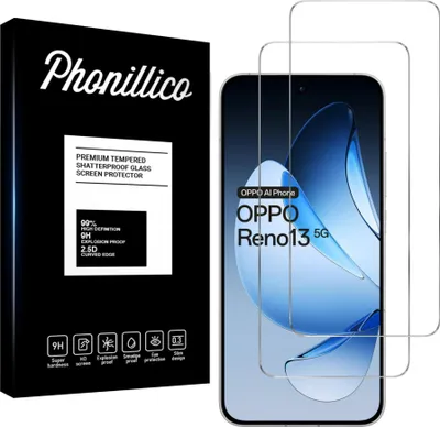A product box for a screen protector is shown next to a smartphone with screen protectors on it.