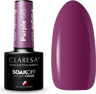 Produktbild von Claresa Hybrid-Nagellack LILA 615 -5g