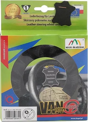 Produktbild von KEGEL 5-3407-989-4010 Lenkradbezug Ø38-40cm Schwarz Lenkradhülle