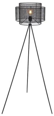 Produktbild von Stehleuchte, 3-Bein, Schalter, schwarz matt, H 150 cm