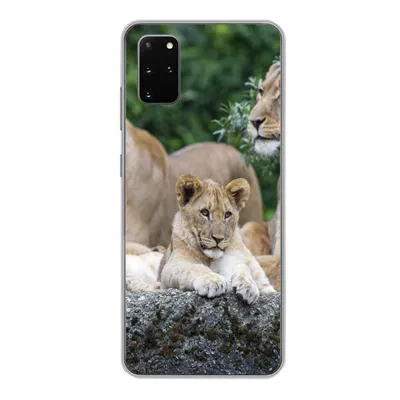 Produktbild von MuchoWow® Handyhülle Schutzhülle Hülle für Samsung Galaxy S20 Plus Löwen - Tiere - Jungtiere Silikon Softcase Handy Hülle - Hartschale