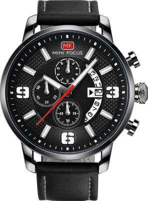 Produktbild von Mini Focus LE-23862 Uhr - Elegante Herrenuhr in Schwarz KP23862