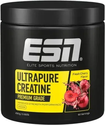 Produktbild von ESN ULTRAPURE CHERRY 250G DS, Creatin Pulver, mikrofein & optimal löslich, vegan