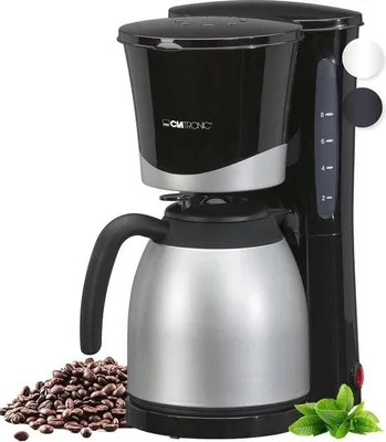 Produktbild von Kaffeezubereiter mit Thermoskan für 8-10 Tassen - Druckstop und Automatische Abschaltung