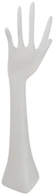 Produktbild von Schmuckhand Schmuckhalter Hand Kunstharz weiß H 34 cm Stückpreis