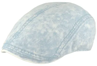 Göttmann Schiebermütze in Jeansoptiv ohne Futter in blau