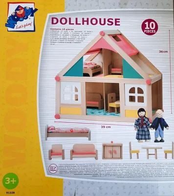 Produktbild von Toy Woody Kleines Haus mit Zubehör