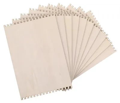 Produktbild von 10 Stück Webbrett aus Holz für Stricken und Häkeln
