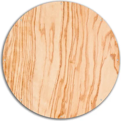 Produktbild von Wallario rundes Outdoor-Poster für Garten oder Balkon, Motiv Holzmuster - Oberfläche mit Holzmaserung VI, 60 cm Durchmesser