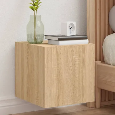 Obrázok produktu pre Maison Exclusive – TV skrinky s LED osvetlením, 2 ks, dub Sonoma