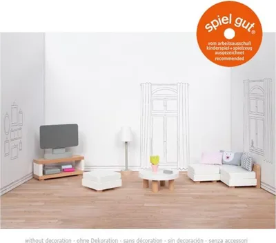 Obrázok produktu pre Štýl nábytku pre bábiky, obývacia izba