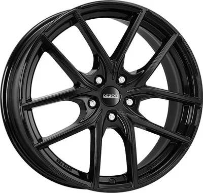 Image de Jantes en alliage DEZENT TO noir 8x18 5x112 ET 40 BLACK