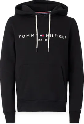 Produktbild von Tommy Hilfiger Logo Hoodie Schwarz - Große L