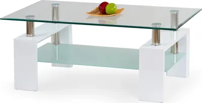 Zdjęcie produktu dla Ława DIANA H 110x60 biały połysk