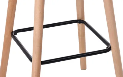 Produktbild von Barhocker Grant Samt schwarz