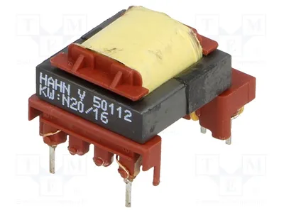 Zdjęcie produktu dla 1 x Transformator: Zasilacz impulsowy 7W V50112 - Transformatory 12V 12V, wymiary 21,5x18x13,8 mm