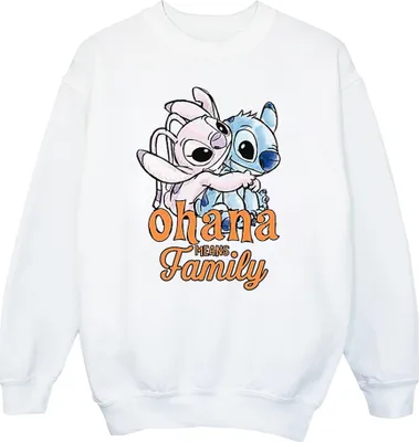 Produktbild von Disney - "Ohana" Sweatshirt für Damen BI22776 (L) (Weiß)