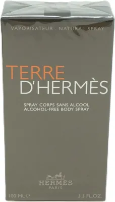 Produktbild von Hermes Terre D', 100 ml, Männer, Jeder Hauttyp, Zitrus, AQUA (WATER) - PENTYLENE GLYCOL - PARFUM (FRAGRANCE) - CAPRYLYL GLYCOL - LIMONENE -..., Alkohol