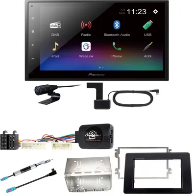 Produktbild von Pioneer DMH-A340DAB USB MP3 DAB+ Moniceiver Einbauset für Nissan NV400 ab 2019