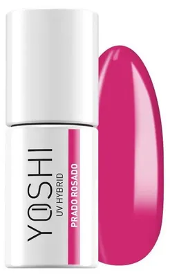 Obrázek produktu pro Yoshi Hybridní lak na nehty růžovo-fialový – profesionální trvanlivý lak na nehty 6 ml – UV lak na nehty s praktickým štětečkem – Los Tones Milliones