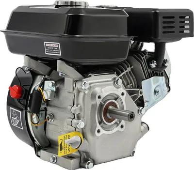 Image de Moteur à essence, puissance 7,5 CV, système de refroidissement par air, noir