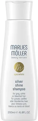 Produktbild von Marlies Möller Silver shine shampoo, 200 ml, Shampoo, Professionell, Unisex, Alle Haare, Grau