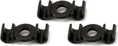 Produktbild von 3 Stück Fahrrad Kabel Clip Zug Führung Bowdenzug Schaltzug Außenhülle Halter Klammer 2-fach Klemme