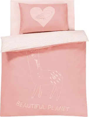 Produktbild von Lupilu Baby Bettwäsche Set 302235 Rosa