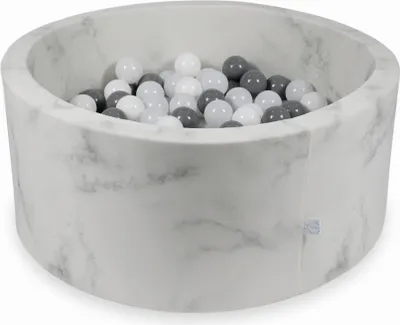 Immagine prodotto di Piscina con palline Marmo 90x40 cm 300 palline in schiuma lavabile