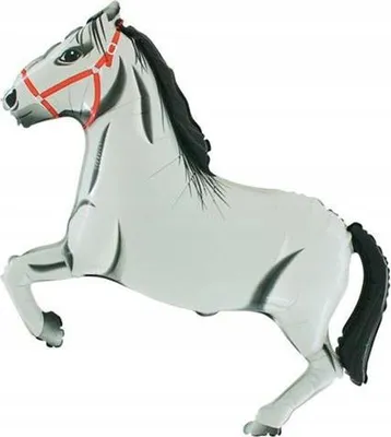 Immagine prodotto di Pallone in foil "Cavallo bianco", 21 pollici, 1 pz.