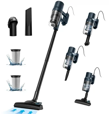 Kabelstaubsauger, 600 W, 21 kPa, 1,2 l, HEPA-Filter, Schwarz